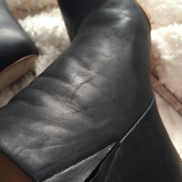 Rare Maison Martin Margiela for H&M Leather boots size 7.5 - Picture 4 of 4